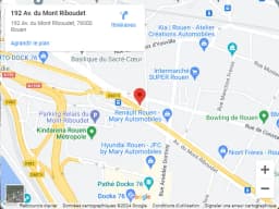 Map floue en arrière plan
